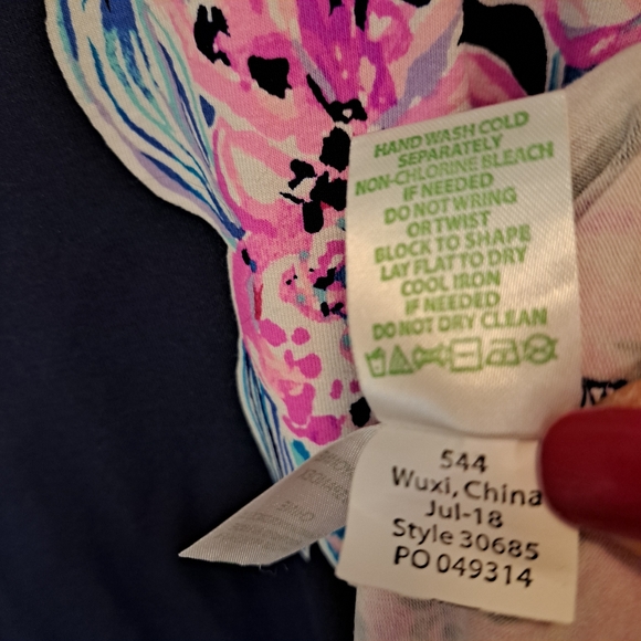 Lilly Puliter Ophelia - Bright Navy Hypes and Stripes - Picture 6 of 7